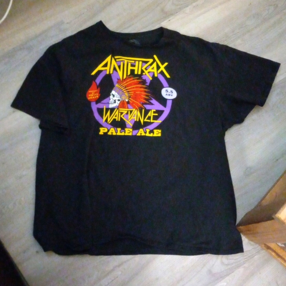 ANTHRAXWardance Pale Ale World Tour 2018 T-shirt